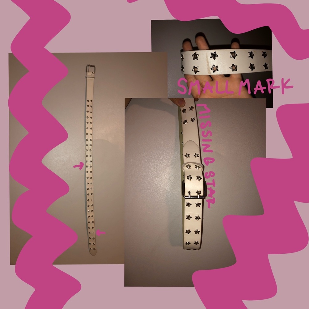 WHITE STAR DOUBLE BELT